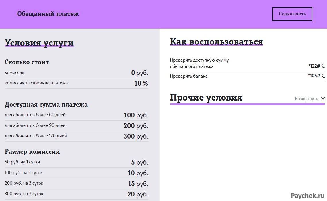 «обещанный платёж» от «теле2»: как взять в долг у оператора