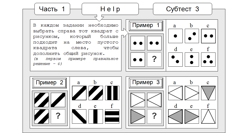 Тест на айкью картинки