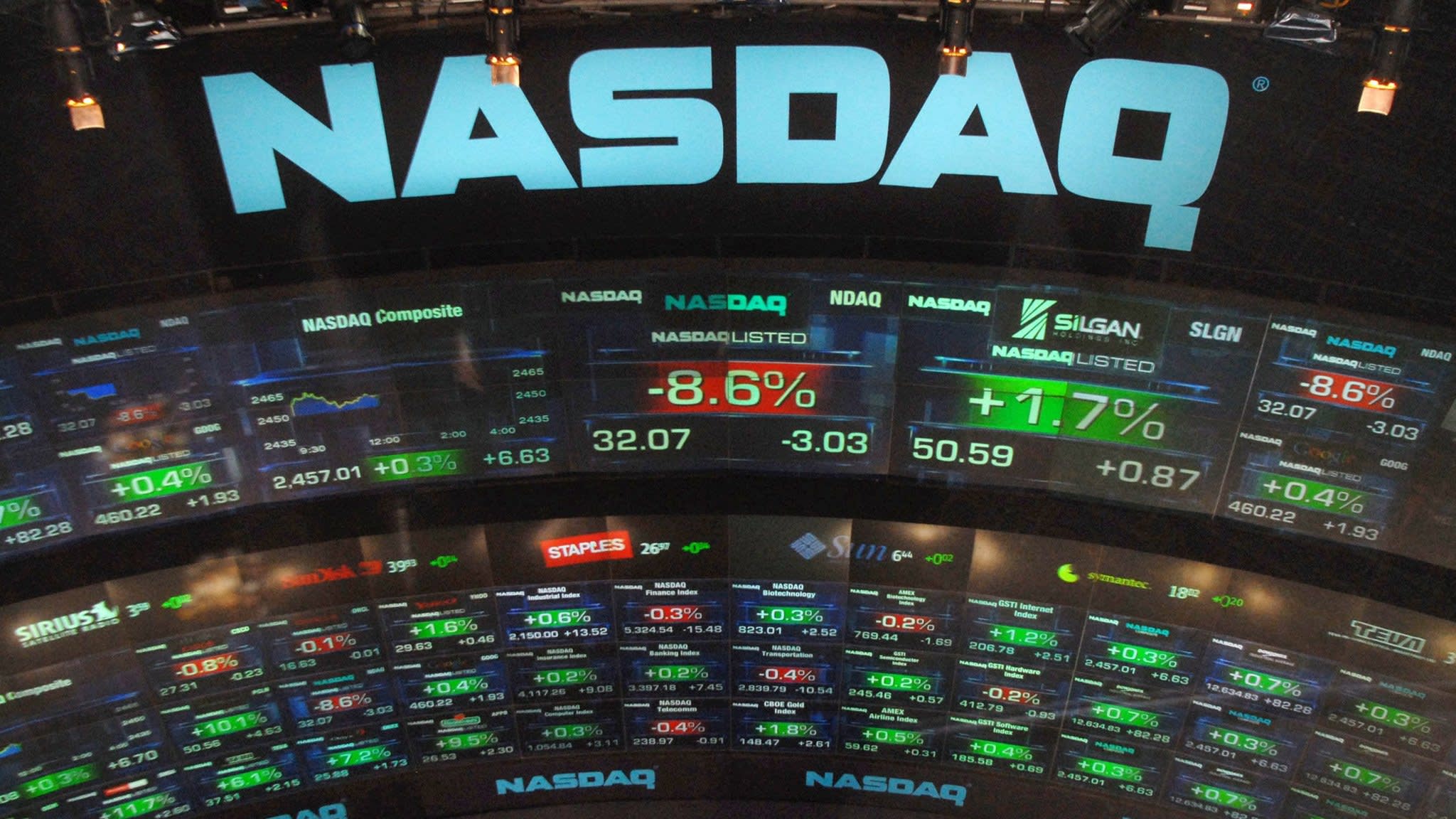 Нью-йоркская фондовая биржа на уолл-стрит - nyse (найс)