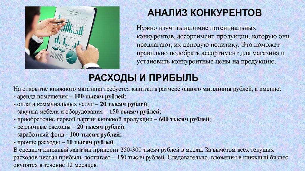 Бизнес-план книжного магазина, в том числе через интернет: как открыть с нуля, что нужно для открытия, как оформить