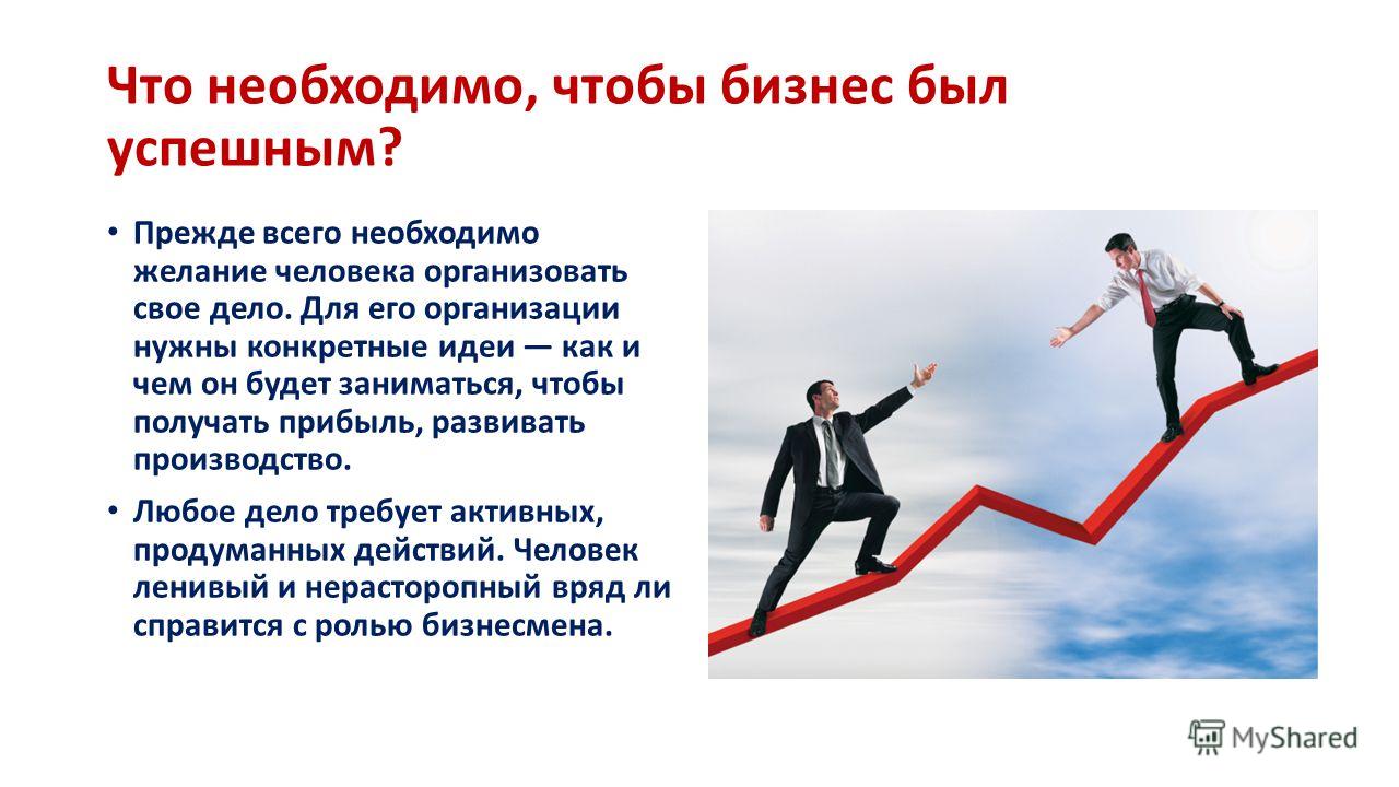 План как стать успешным