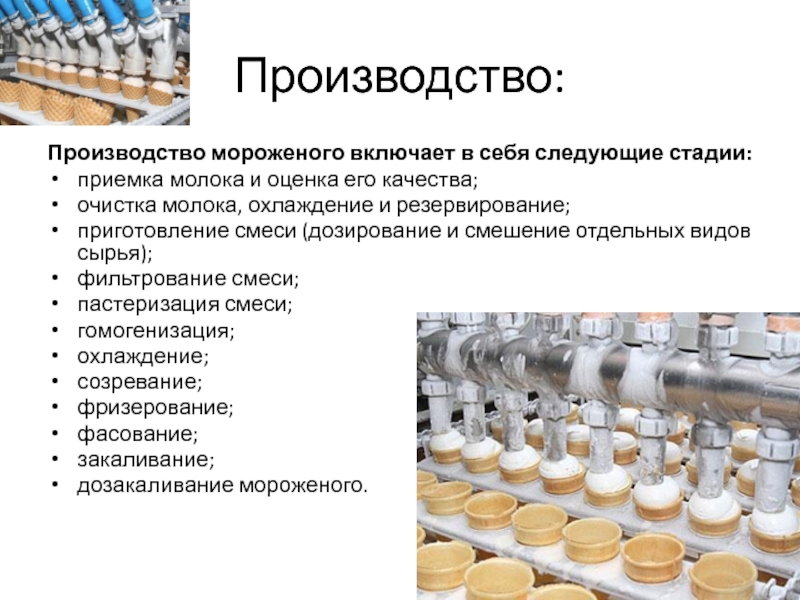 Бизнес план фабрика мороженого