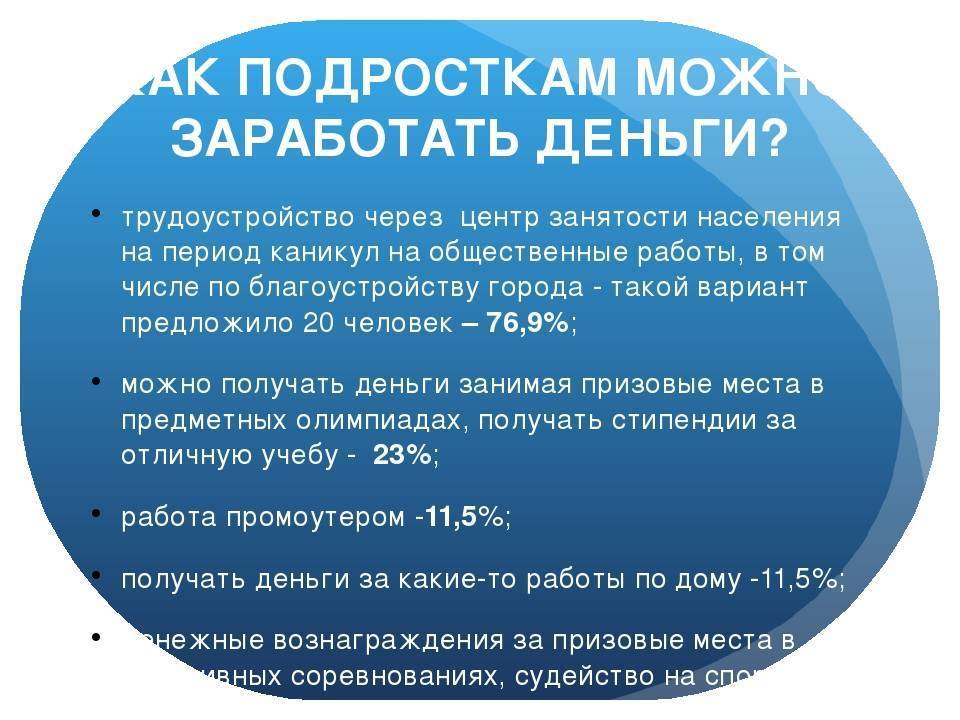 Как заработать школьнику: топ-20 идей заработка для несовершеннолетних