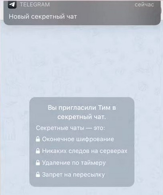 Секретный чат картинка