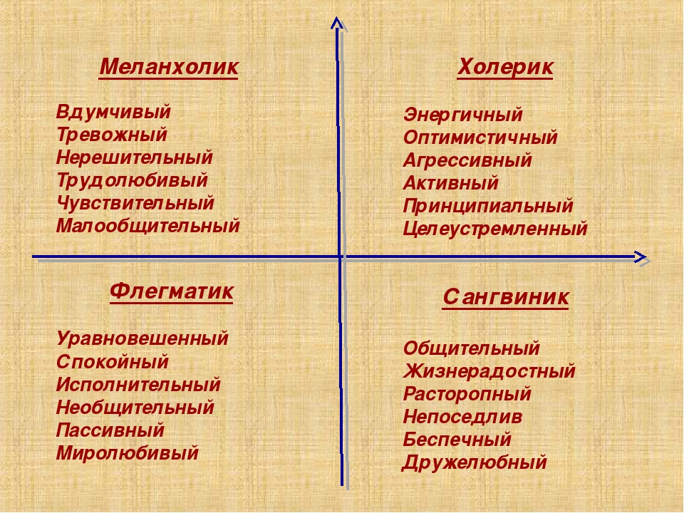 Из статьи вы узнаете, кто такой меланхолик Разберемся со значением понятия, рассмотрим основные особенности данного типа темперамента, обсудим плюсы и минусы Также я поделюсь полезными рекомендациями для меланхоликов