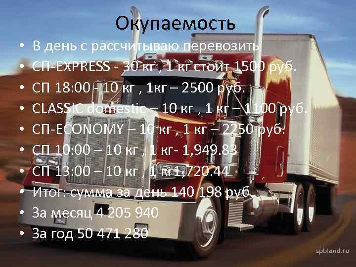 Транспортная компания с нуля