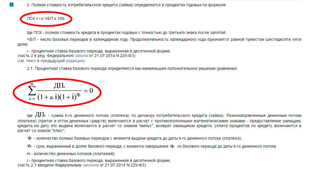 Полная стоимость кредита - что это и формула расчета в 2022 году