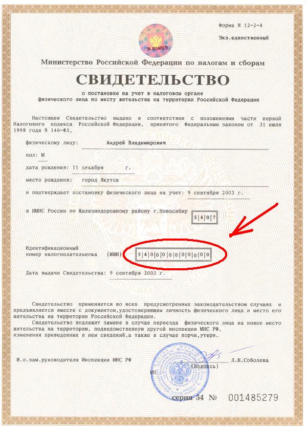 Что такое инн и где его взять? что нужно для получения инн?