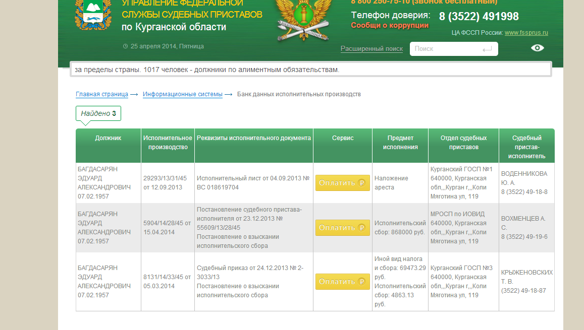 Исполнительский сбор судебных приставов — что это такое