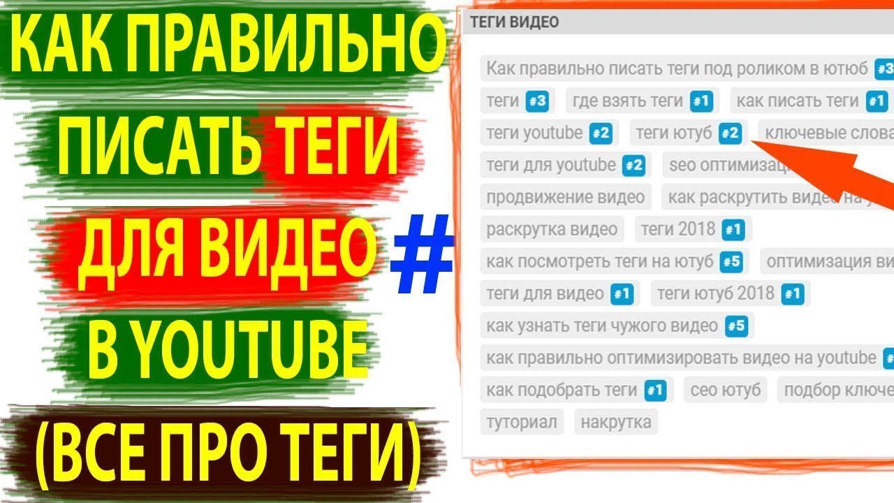 Как правильно писать теги и хештеги, ключевые слова для видео на youtube | epicstars