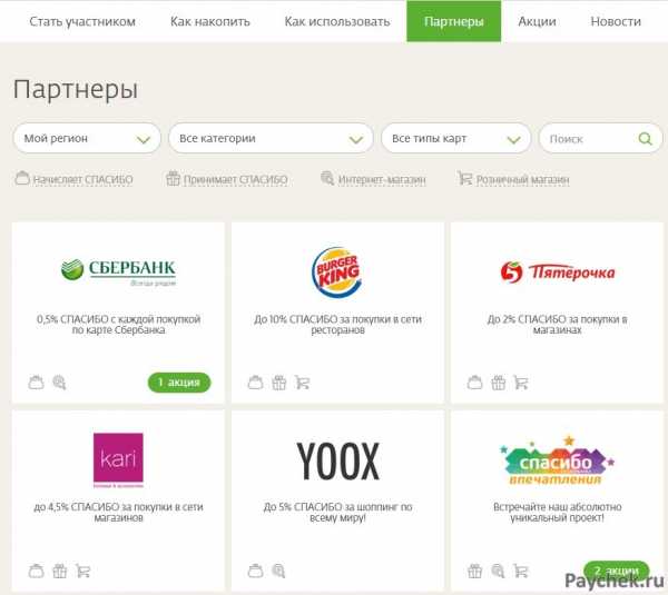 Спасибо от сбербанка: платная услуга или нет