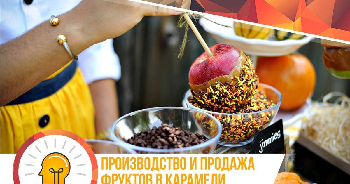 3 этапа планирования бизнеса на фруктах в карамели