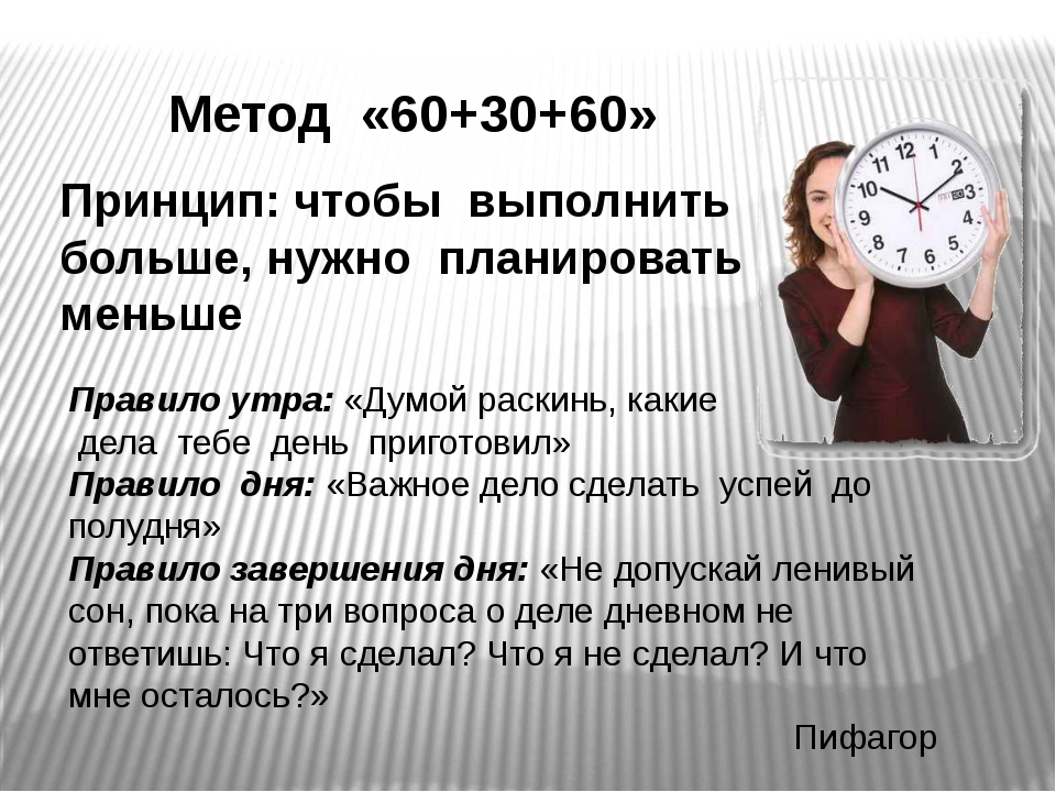 15 популярных техник тайм-менеджмента