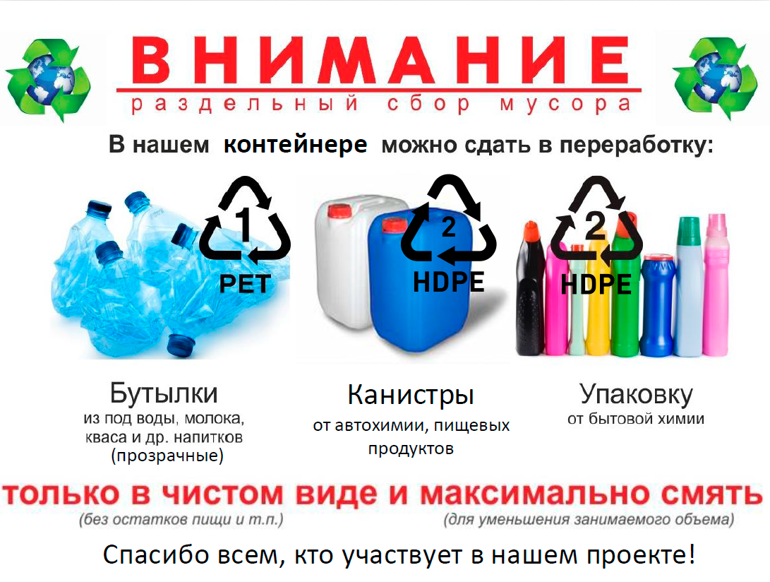 Бизнес план по сбору пластиковых бутылок
