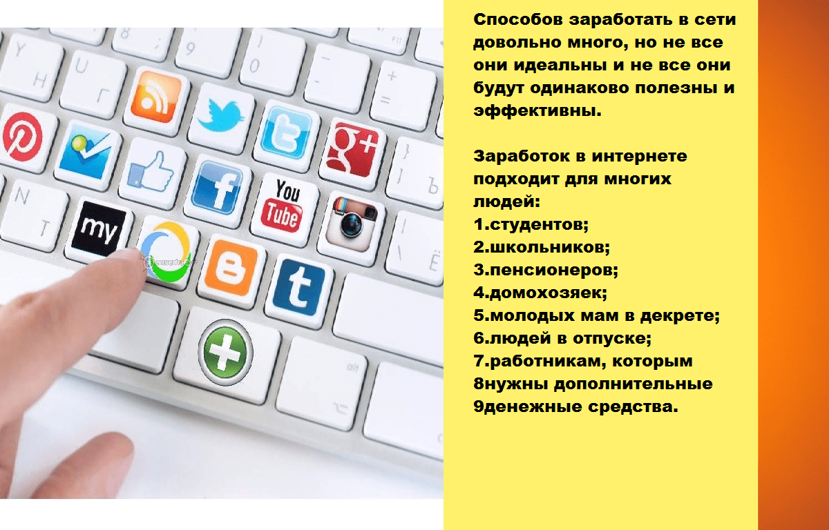 Заработок в интернете без вложений