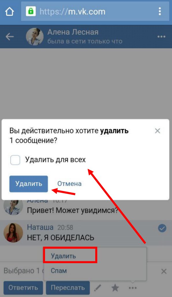 Как удалить все фотографии, сообщения и записи во «вконтакте»